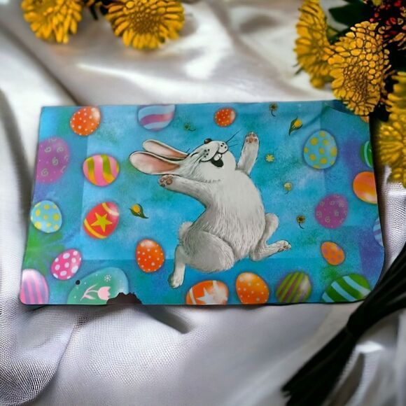 Easter Mailbox Wrap Laura Freeman Bunny Rabbit Magnetic Spring Wrapper Eggs.  Co - Picture 14 of 16